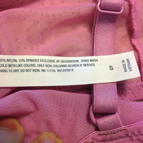 Auden sheer unlined bralette, size  S, pullover - Picture 5 of 8